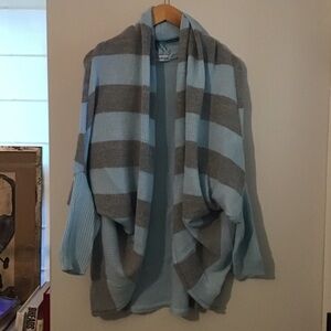 Stylish Blue and Grey Women's Sweater